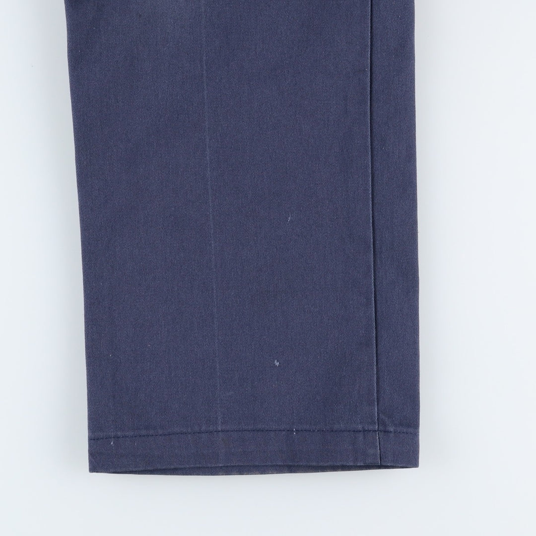 Dickies 874 Original Fit Work Pants for Men, W36 polyester navy blue type Vintage Second Hand