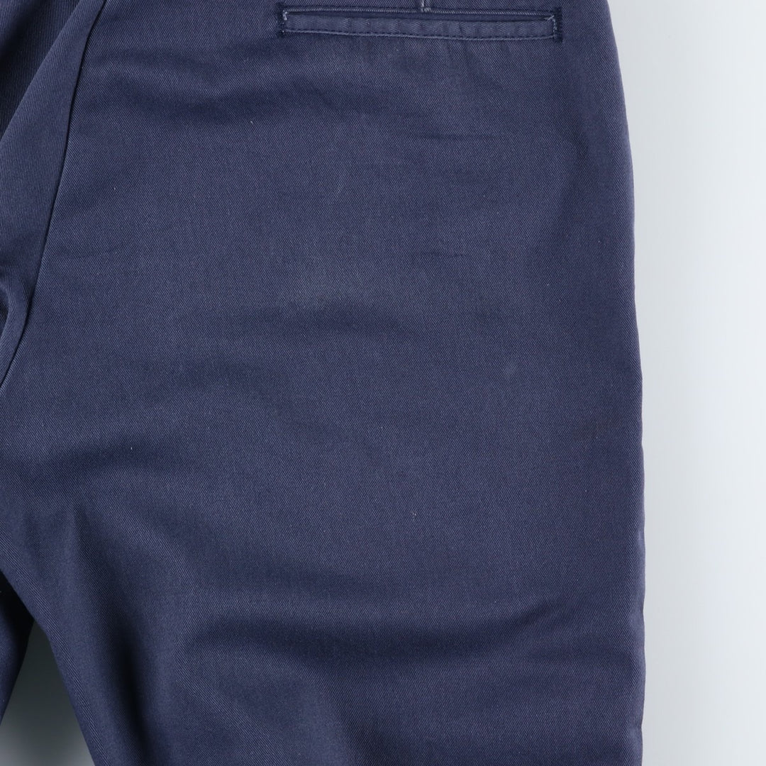 Dickies 874 Original Fit Work Pants for Men, W36 polyester navy blue type Vintage Second Hand