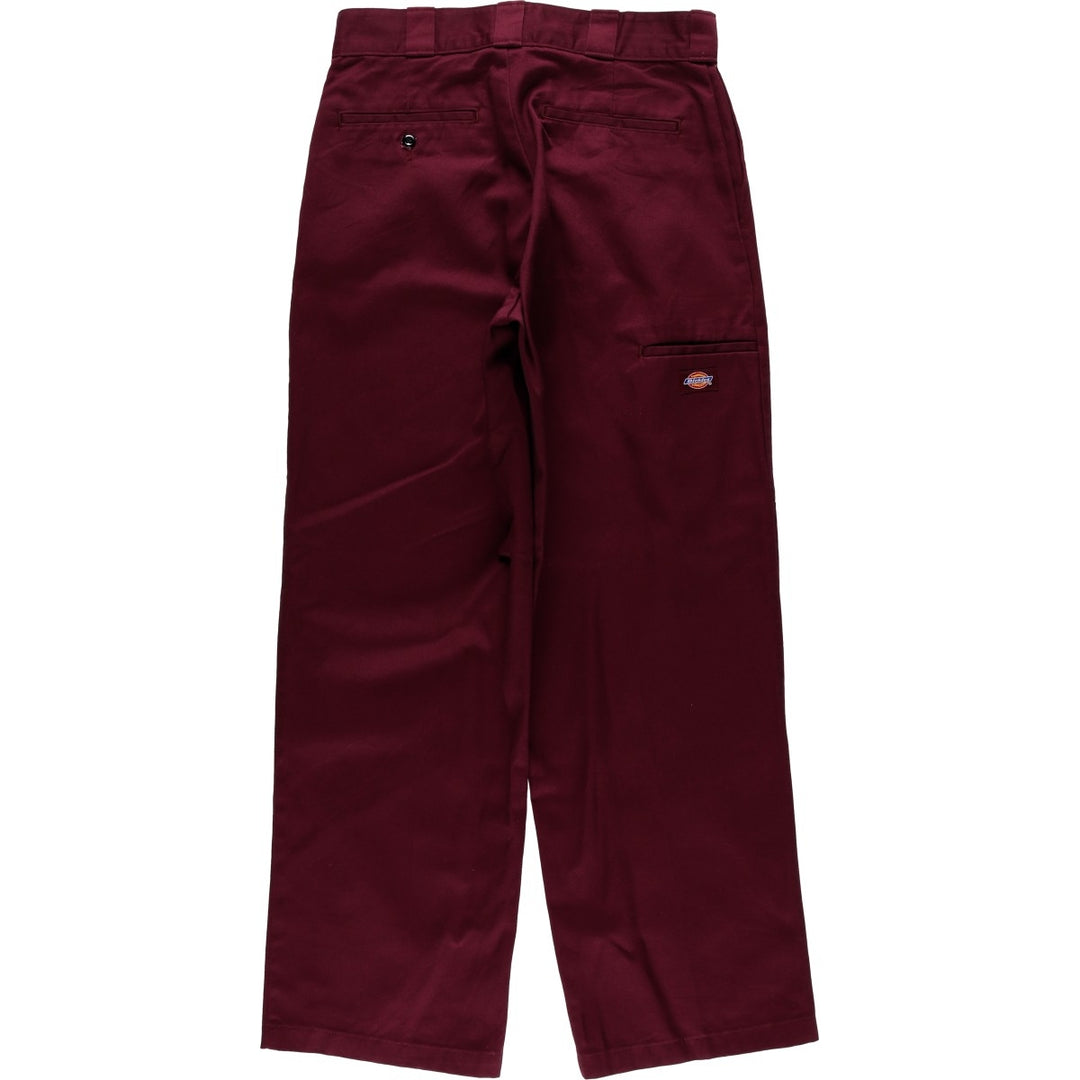 Dickies Work Pants Men's W32 equivalent unclear wine-red Vintage Second Hand