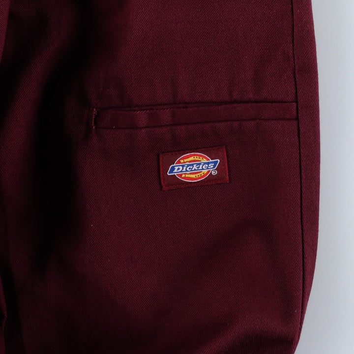 Dickies Work Pants Men's W32 equivalent unclear wine-red Vintage Second Hand