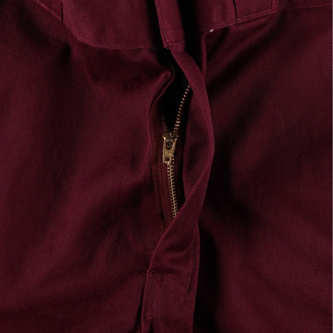 Dickies Work Pants Men's W32 equivalent unclear wine-red Vintage Second Hand