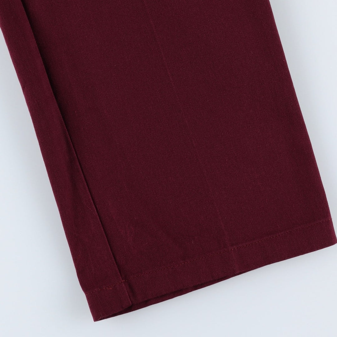 Dickies Work Pants Men's W32 equivalent unclear wine-red Vintage Second Hand