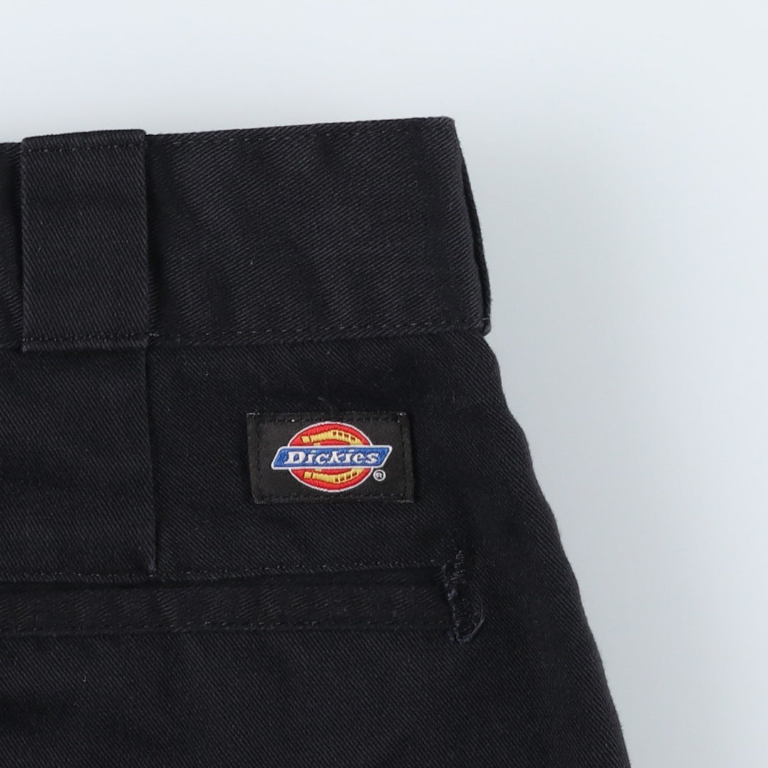 Dickies Work Pants Men's W34 polyester black type Vintage Second Hand