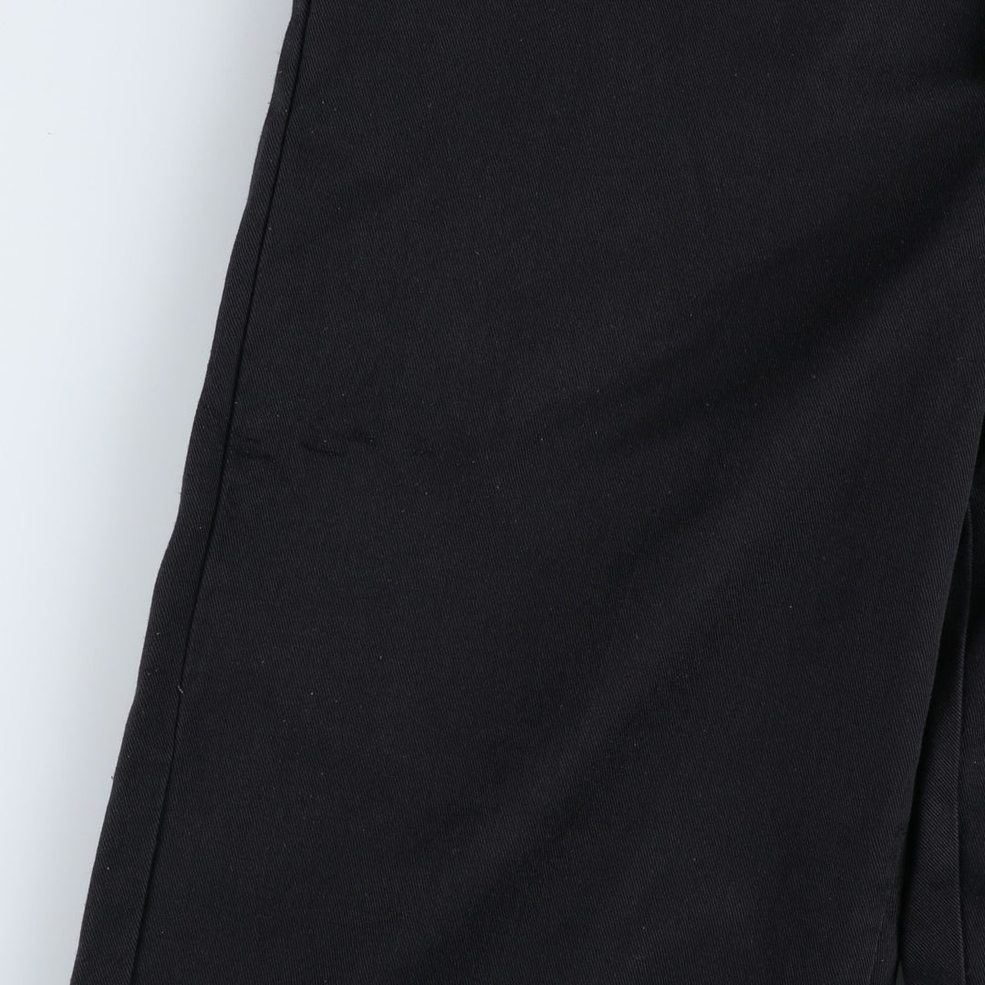 Dickies Work Pants Men's W34 polyester black type Vintage Second Hand