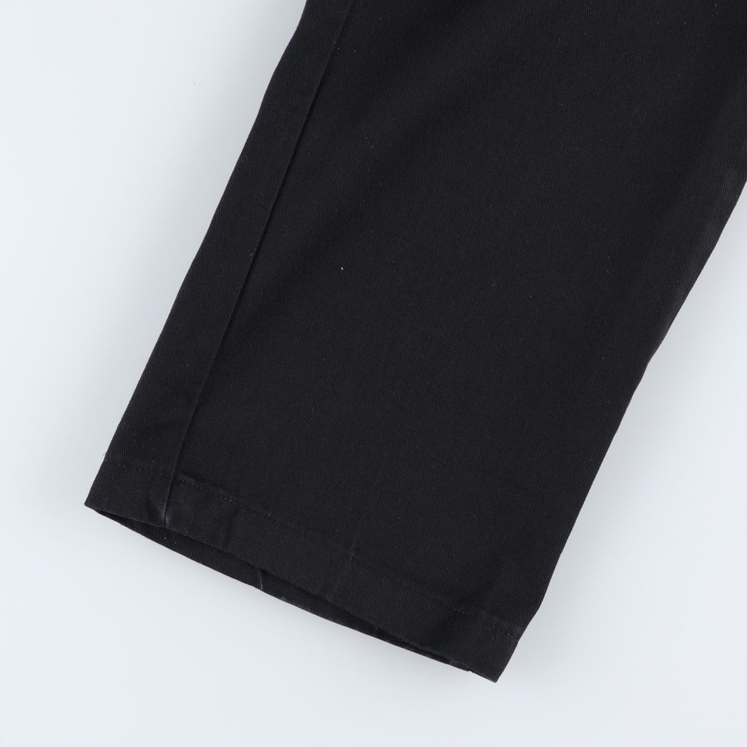 Dickies Work Pants Men's W34 polyester black type Vintage Second Hand