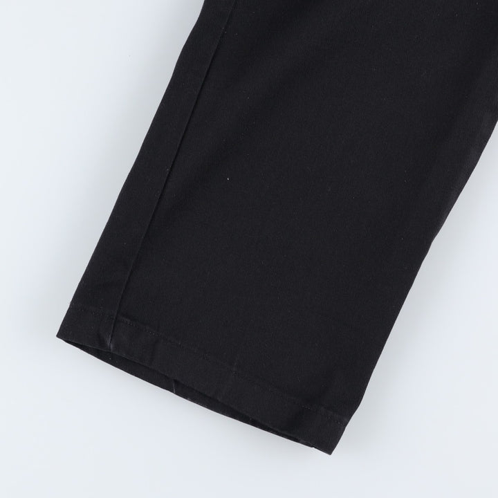 Dickies Work Pants Men's W34 polyester black type Vintage Second Hand
