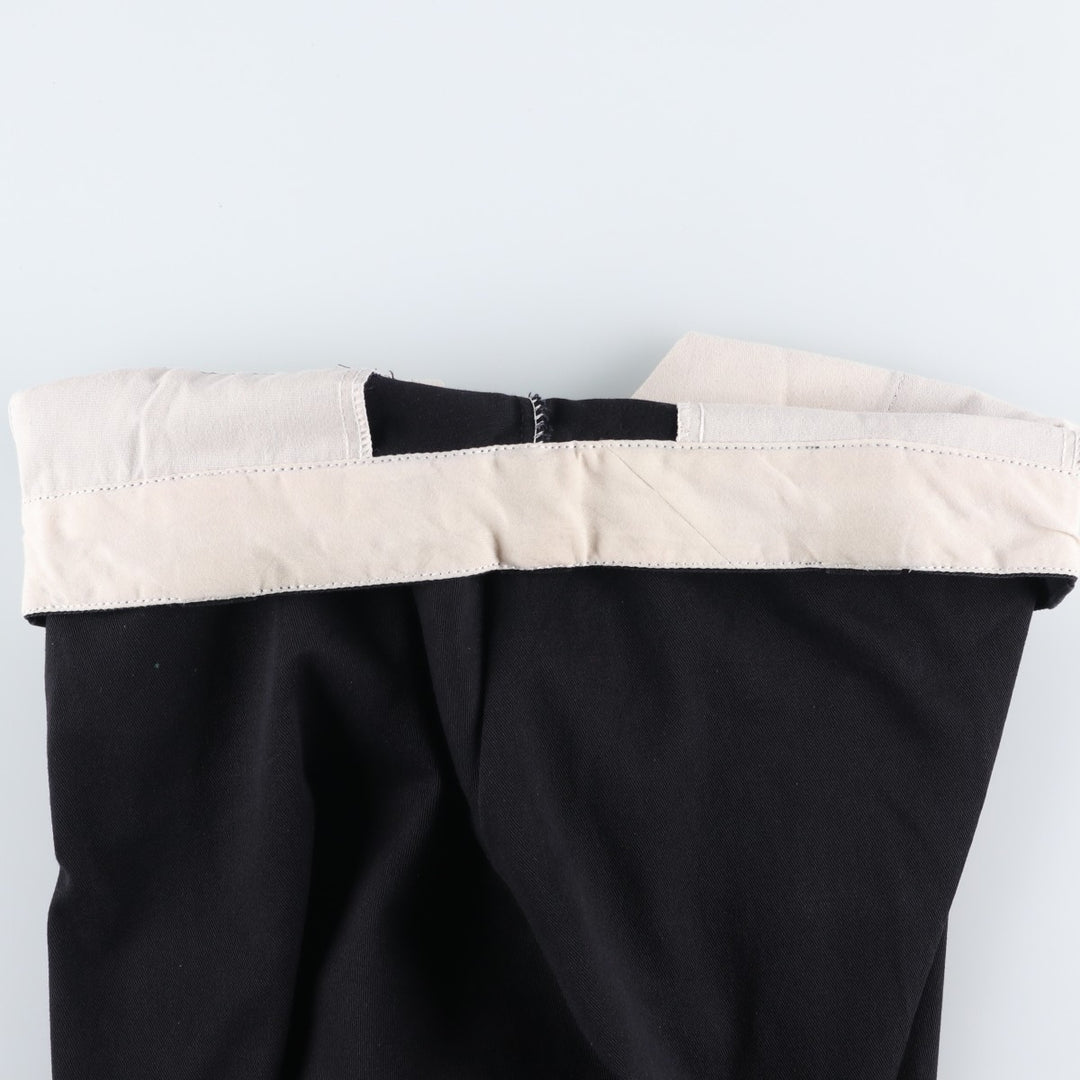 Dickies Work Pants Men's W34 polyester black type Vintage Second Hand