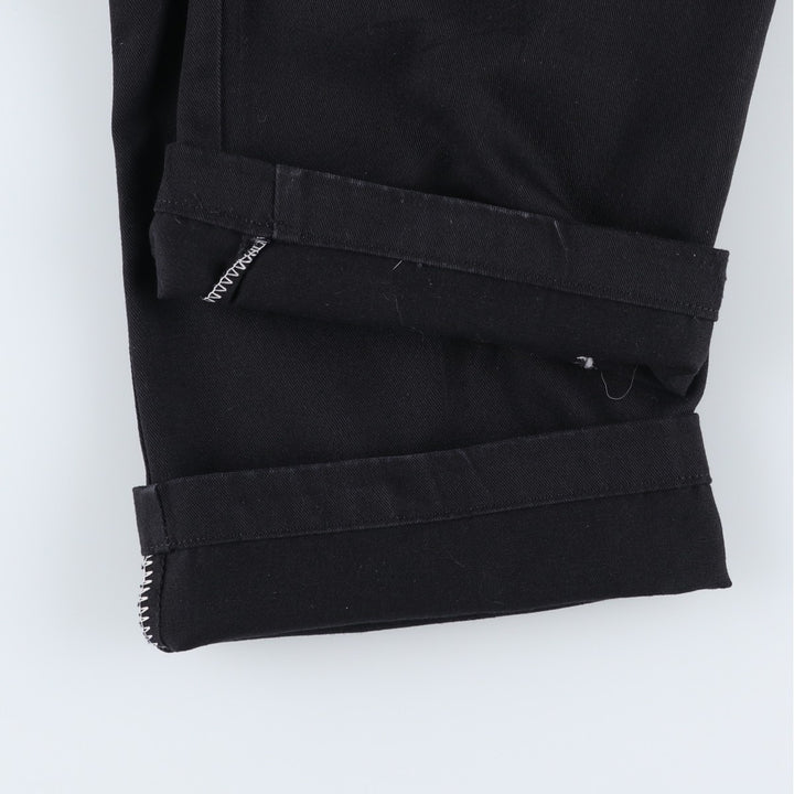 Dickies Work Pants Men's W34 polyester black type Vintage Second Hand