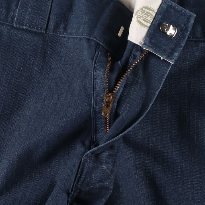 Dickies Stripe Pattern Work Pants, Men's Size W31 (approx.) unclear navy blue type Vintage Second Hand