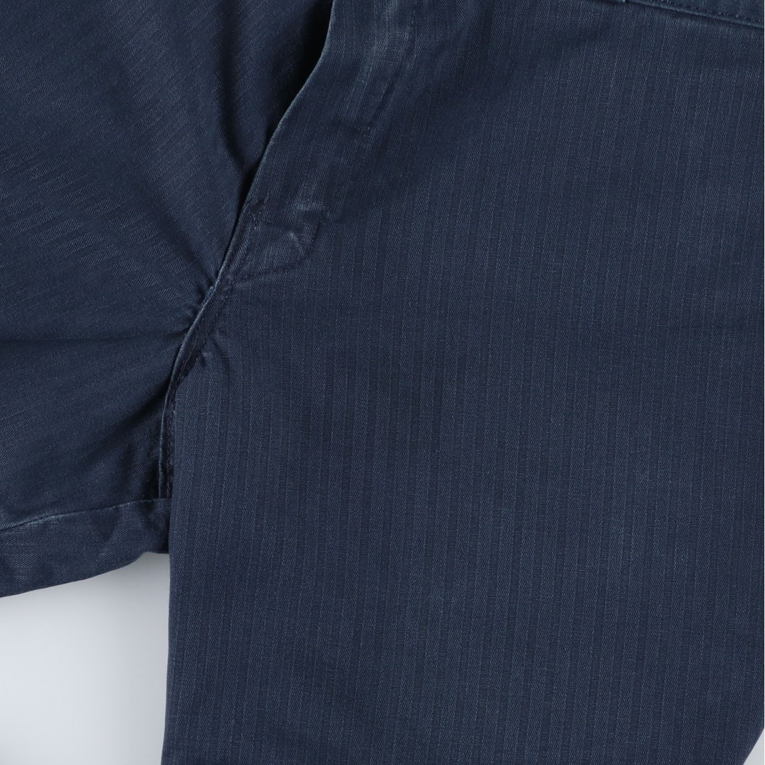 Dickies Stripe Pattern Work Pants, Men's Size W31 (approx.) unclear navy blue type Vintage Second Hand
