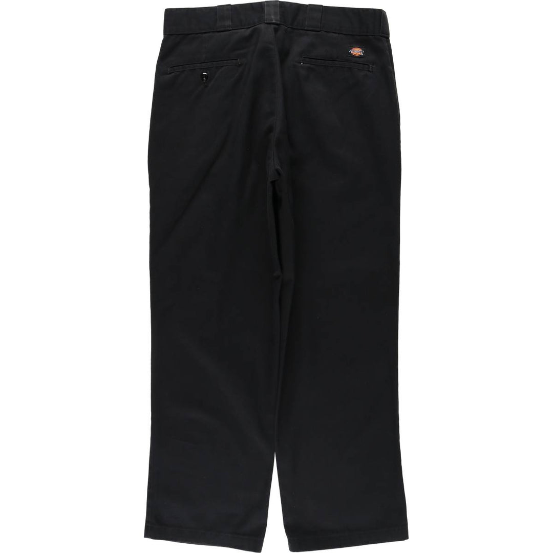 Dickies 874 Original Fit Work Pants, Men's, Size W35 polyester black type Vintage Second Hand