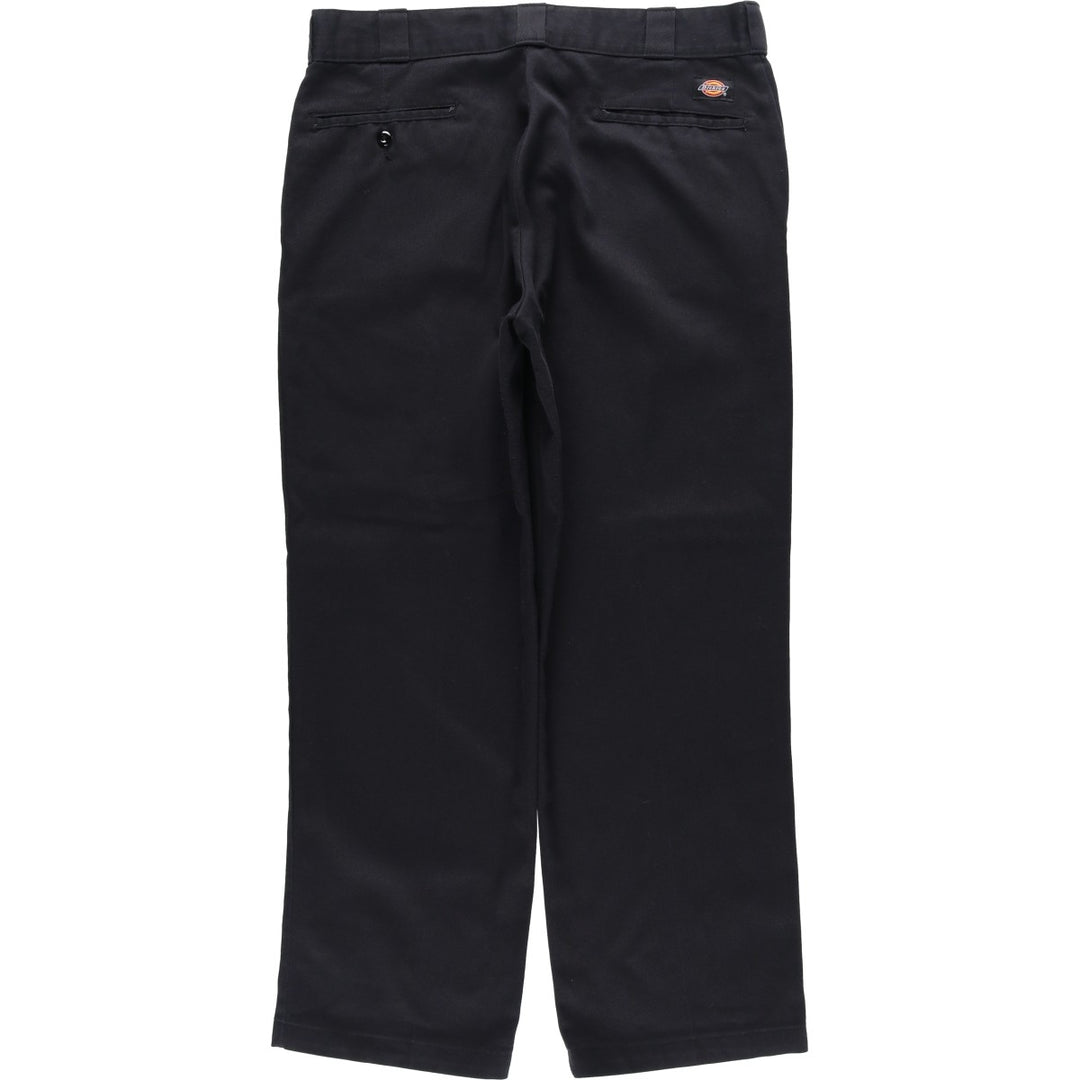 Dickies 874 Flex Original Fit Work Pants, Men's, Size 35 polyester black type Vintage Second Hand