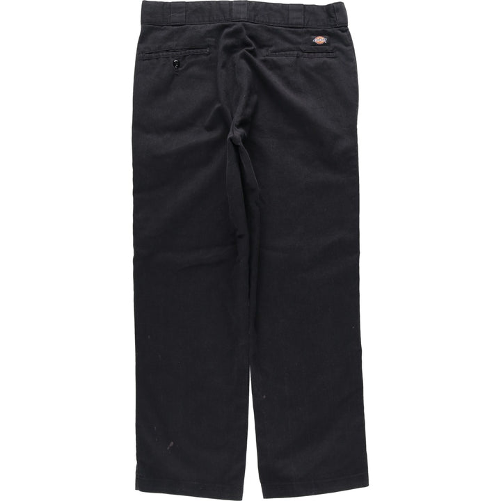 Dickies FLEX Work Pants, Men's W34 (approx.) polyester black type Vintage Second Hand
