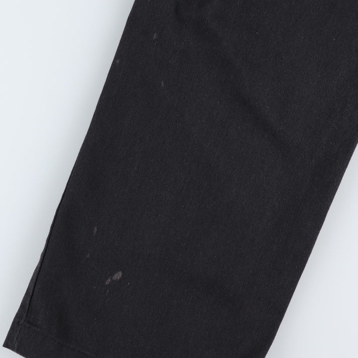 Dickies FLEX Work Pants, Men's W34 (approx.) polyester black type Vintage Second Hand