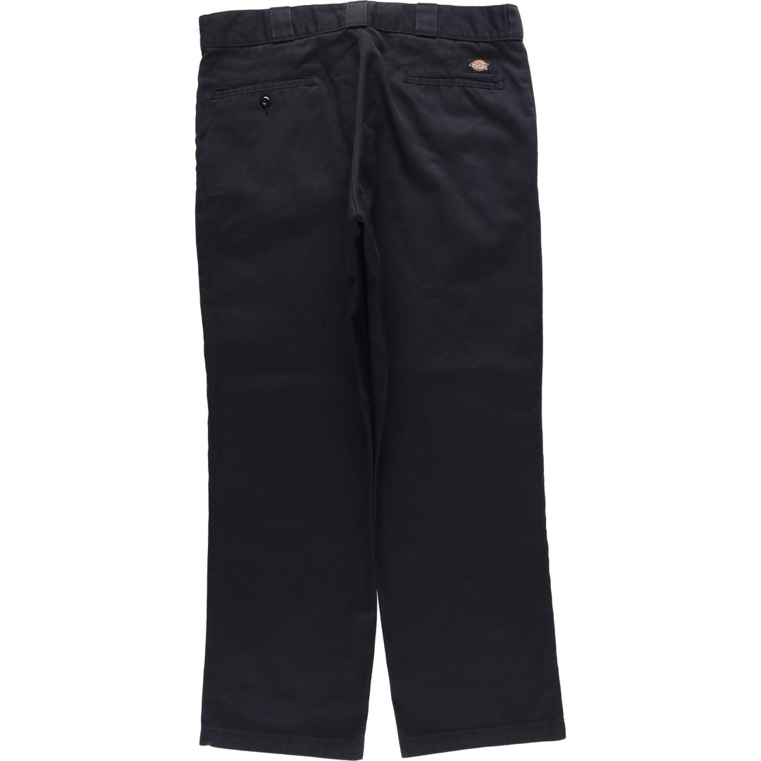 Dickies 874 Original Fit Work Pants, Men's, Size W35 polyester black type Vintage Second Hand