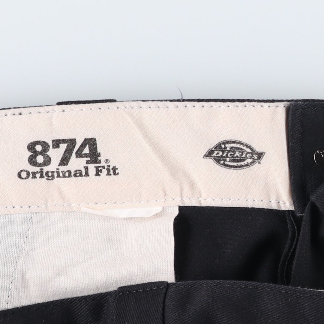 Dickies 874 Flex Original Fit Work Pants, Men's, Size 35 unclear black type Vintage Second Hand