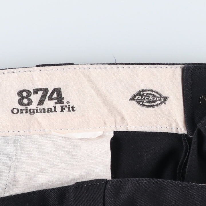 Dickies 874 Flex Original Fit Work Pants, Men's, Size 35 unclear black type Vintage Second Hand