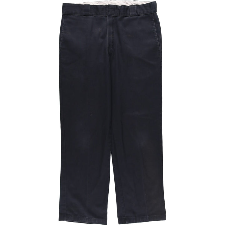 Dickies 874 Original Fit Work Pants, Men's, Size W34 polyester black type Vintage Second Hand