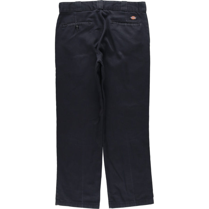 Dickies 874 Original Fit Work Pants, Men's, Size W34 polyester black type Vintage Second Hand