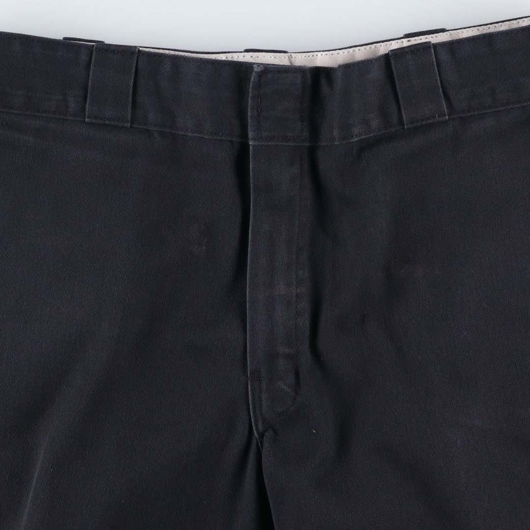 Dickies 874 Original Fit Work Pants, Men's, Size W34 polyester black type Vintage Second Hand