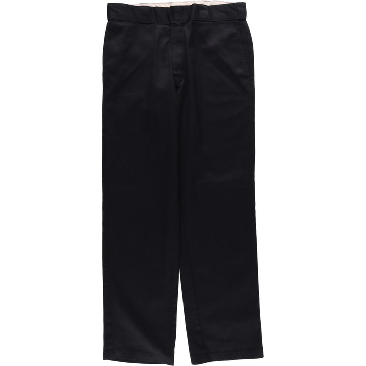 Dickies 874 Original Fit Work Pants for Men, W32 equivalent polyester black type Vintage Second Hand