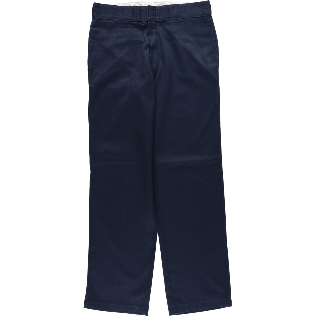 Dickies 874 FLEX ORIGINAL FIT Work Pants for Men, W31 equivalent polyester navy blue type Vintage Second Hand