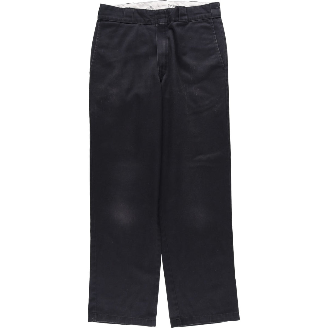 Dickies 874 Original Fit Work Pants for Men, W32 equivalent polyester black type Vintage Second Hand