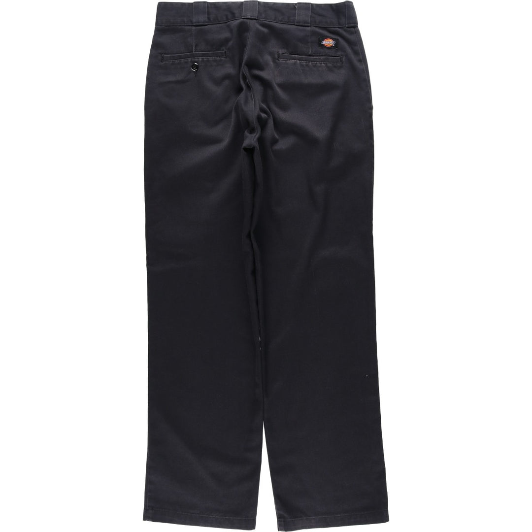 Dickies 874 Original Fit Work Pants for Men, W32 equivalent polyester black type Vintage Second Hand