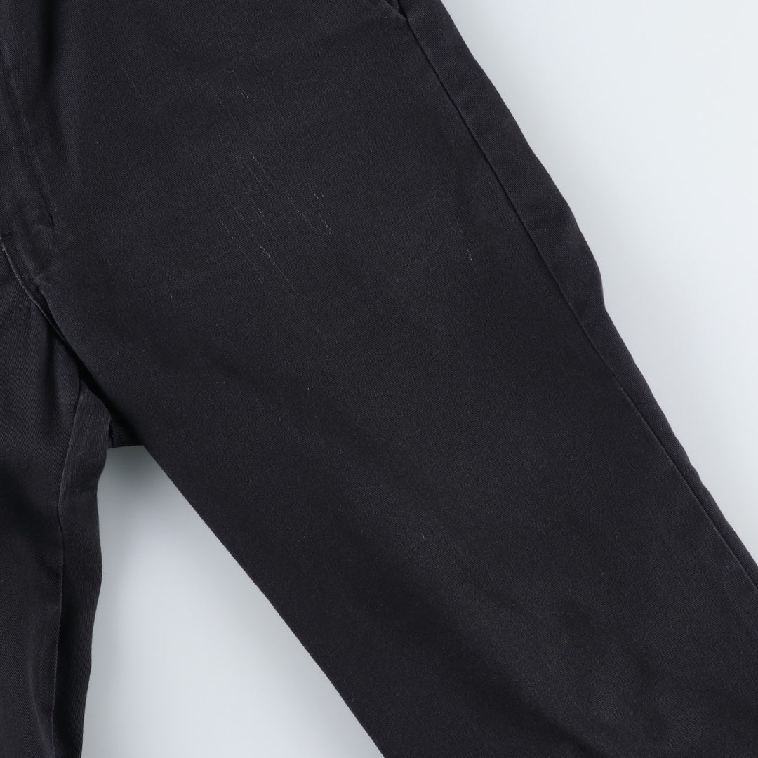 Dickies 874 Original Fit Work Pants for Men, W32 equivalent polyester black type Vintage Second Hand