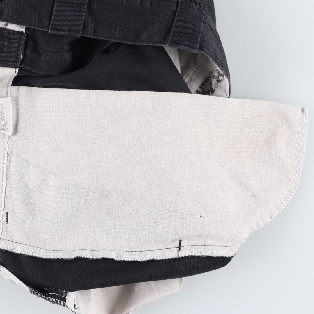 Dickies 874 Original Fit Work Pants for Men, W32 equivalent polyester black type Vintage Second Hand