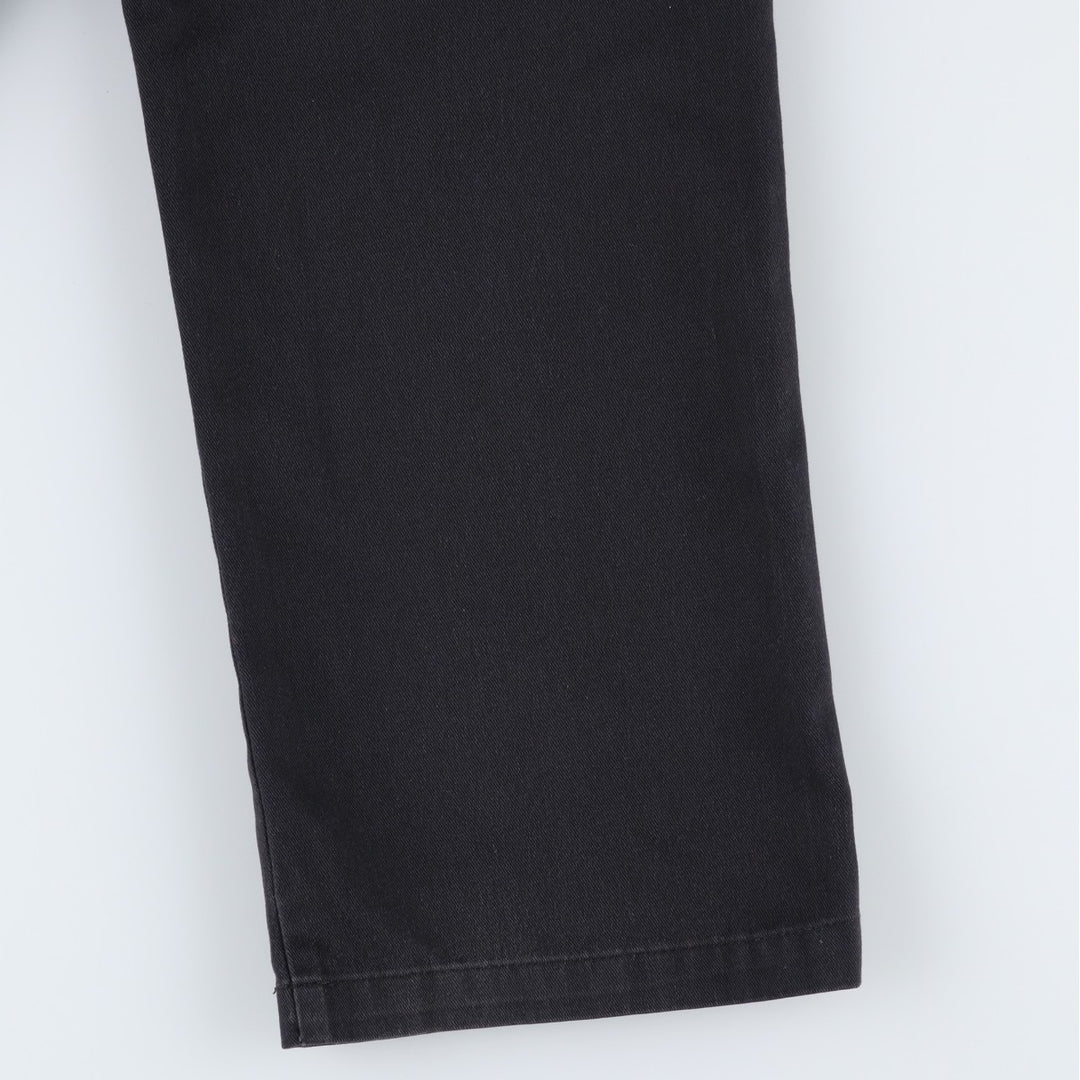 Dickies 874 Original Fit Work Pants for Men, W32 equivalent polyester black type Vintage Second Hand