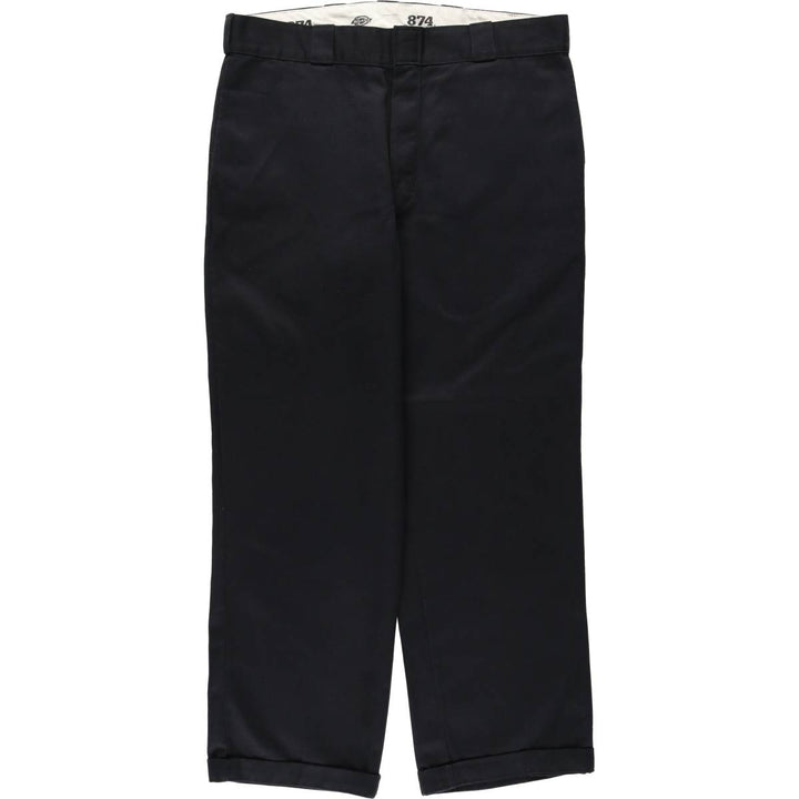Dickies 874 Original Fit Work Pants, Men's, Size W35 polyester black type Vintage Second Hand