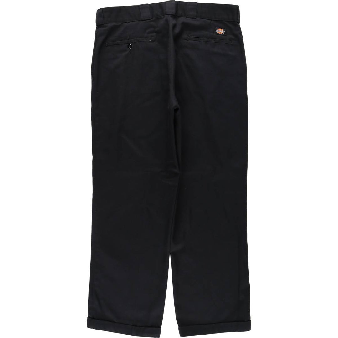 Dickies 874 Original Fit Work Pants, Men's, Size W35 polyester black type Vintage Second Hand