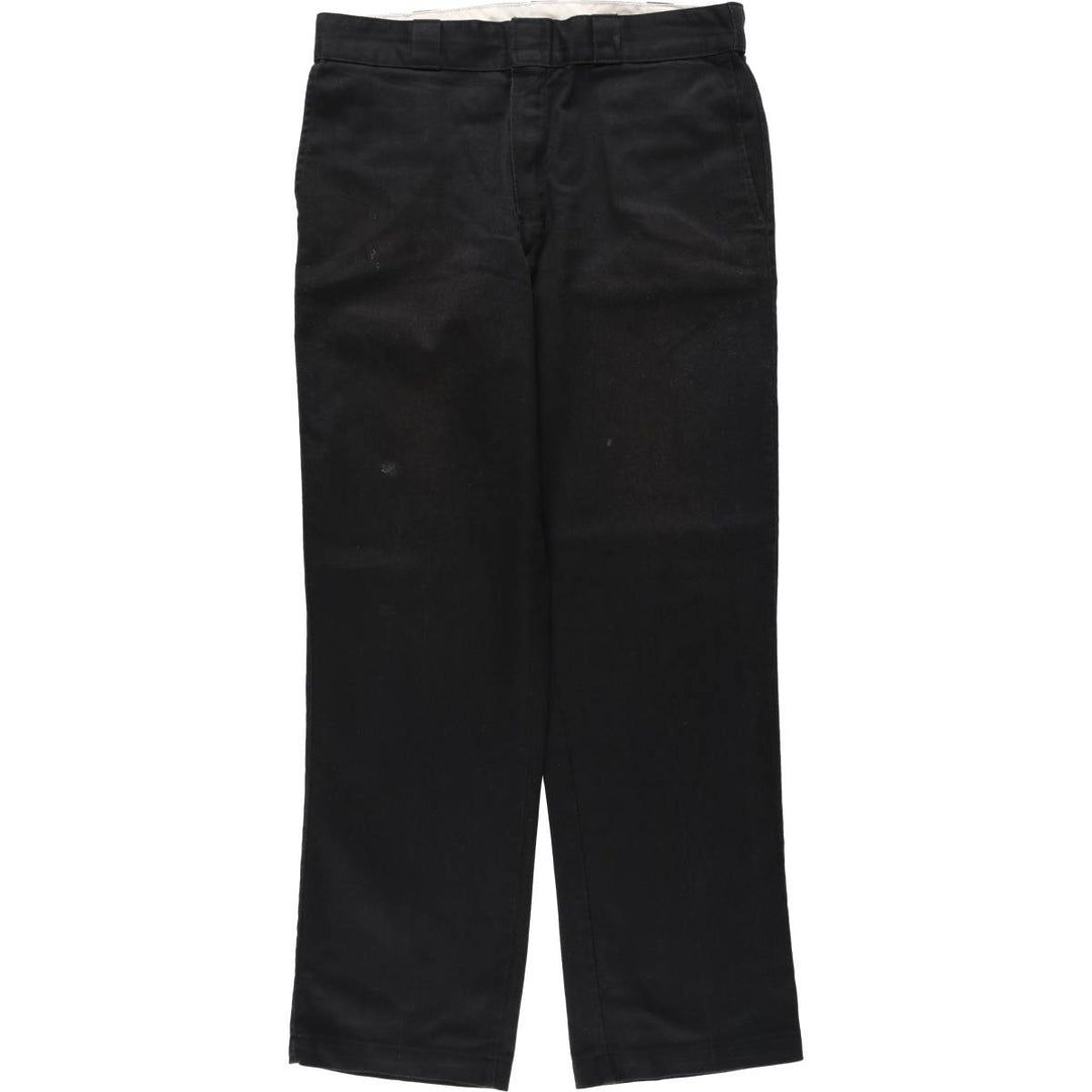 Dickies 874 Original Fit Work Pants, Men's, Size W34 polyester black type Vintage Second Hand