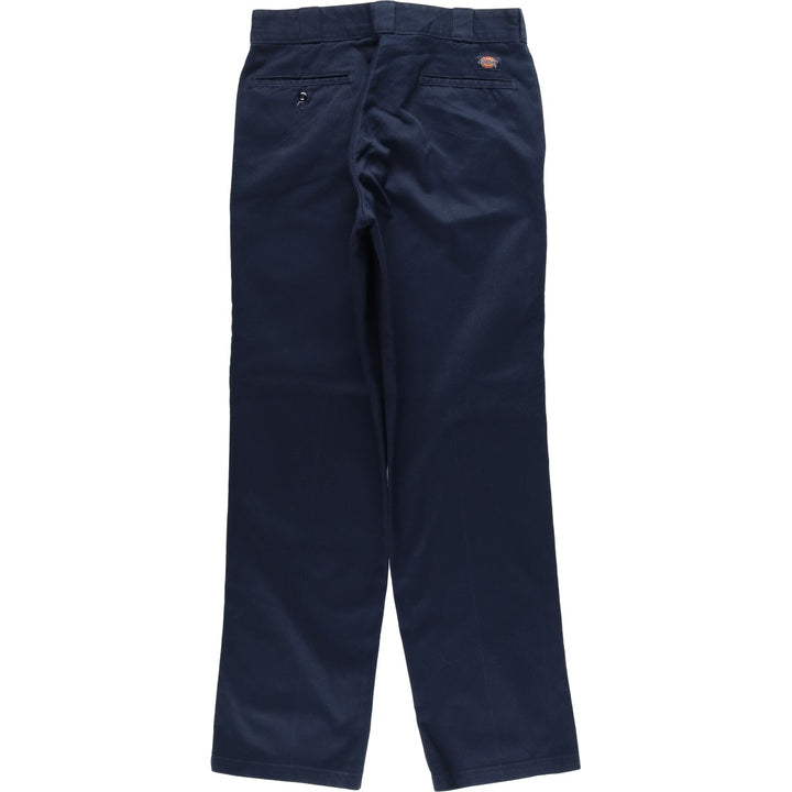 Dickies 874 Original Fit Work Pants, Men's, Size W33 polyester navy blue type Vintage Second Hand