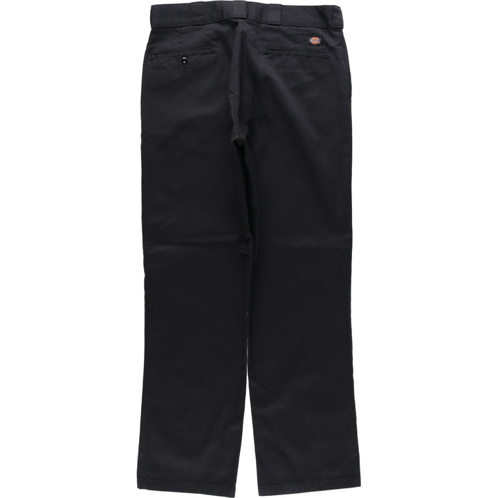 Dickies 874 Original Fit Work Pants, Men's, Size W35 polyester black type Vintage Second Hand