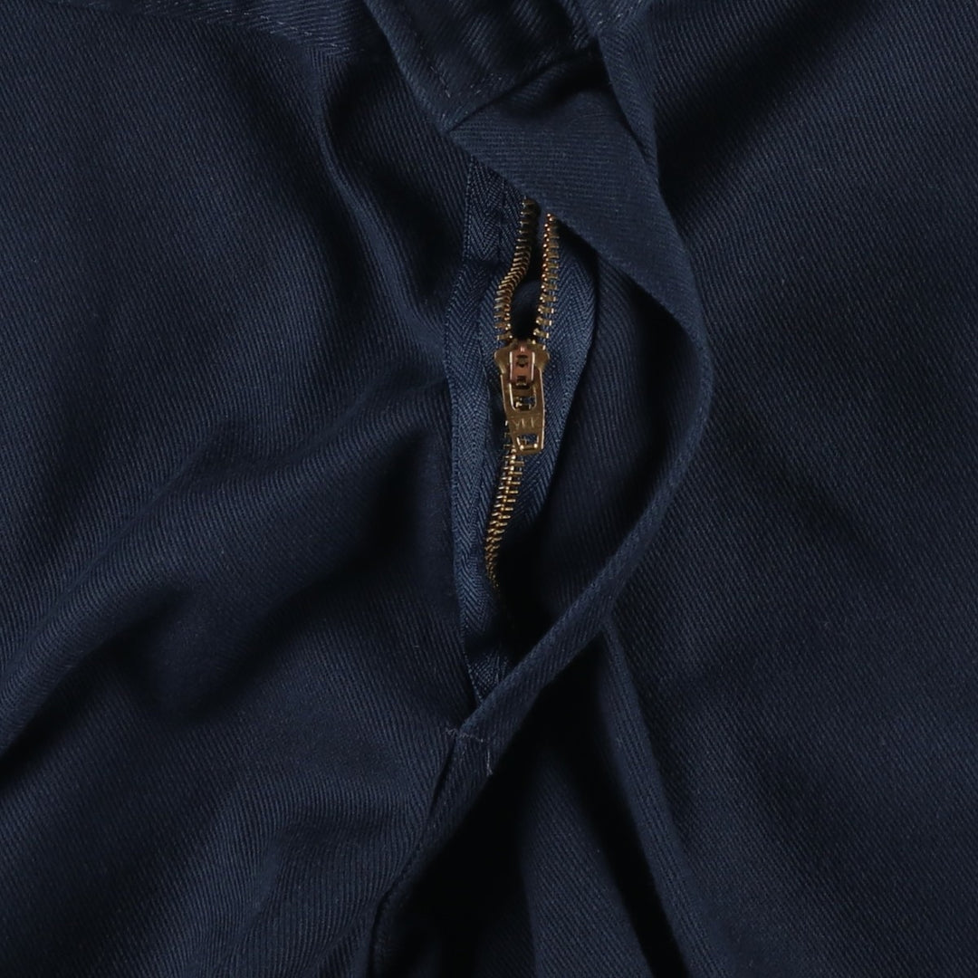 Dickies 874 FLEX ORIGINAL FIT Work Pants, Men's, Size 34 (approx.) polyester navy blue type Vintage Second Hand
