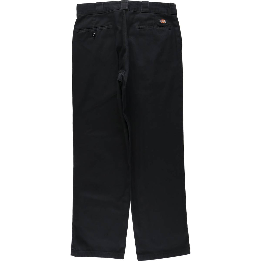 Dickies 874 Original Fit Work Pants, Men's, Size W35 polyester black type Vintage Second Hand
