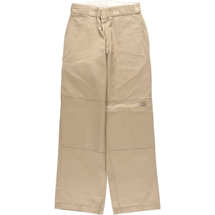 Dickies Double Knee Work Pants Men's W30 equivalent polyester Beige type Vintage Second Hand