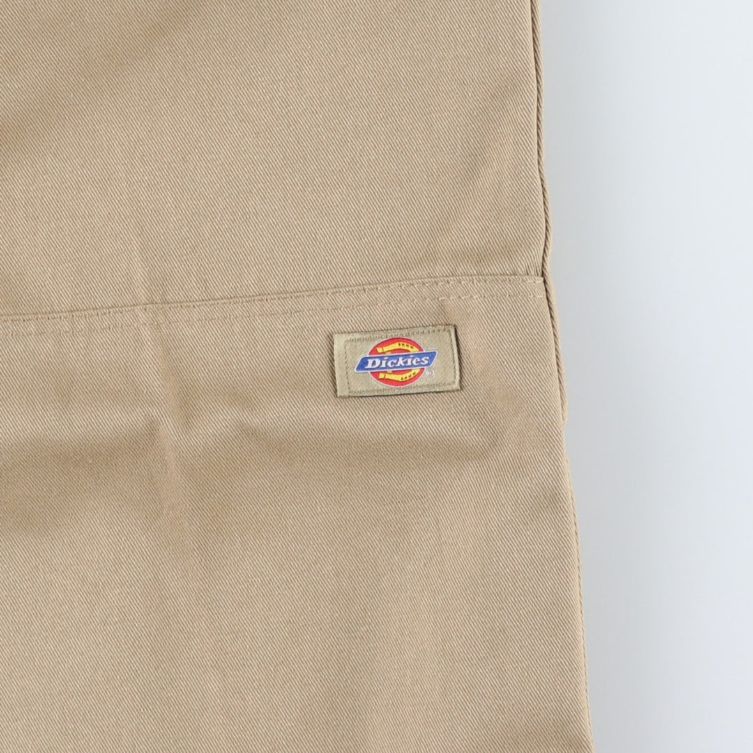 Dickies Double Knee Work Pants Men's W30 equivalent polyester Beige type Vintage Second Hand
