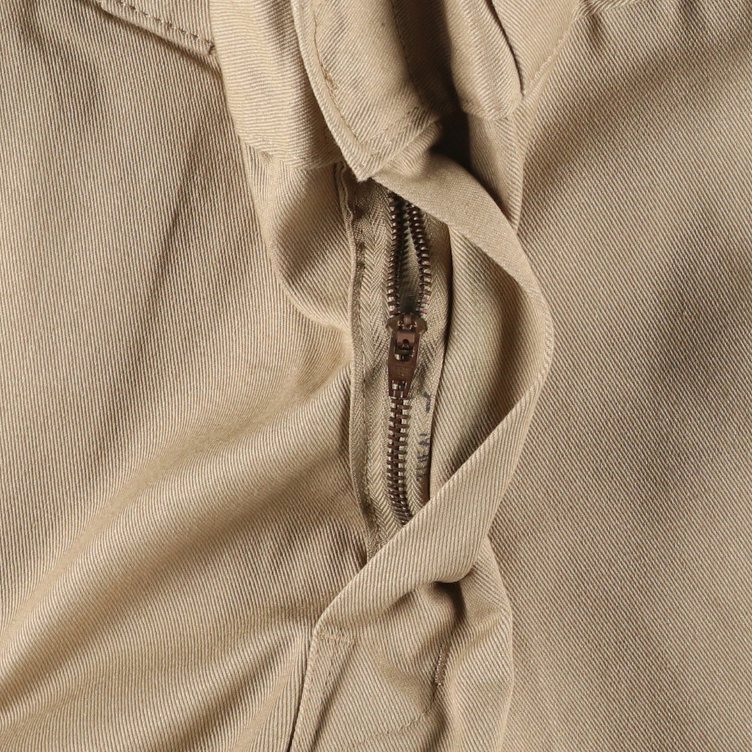 Dickies Double Knee Work Pants Men's W30 equivalent polyester Beige type Vintage Second Hand