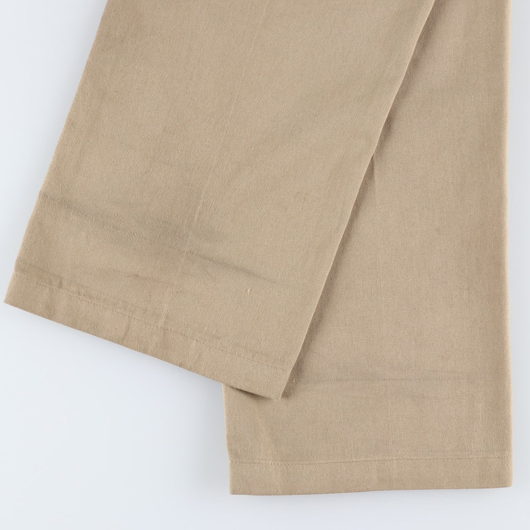 Dickies Double Knee Work Pants Men's W30 equivalent polyester Beige type Vintage Second Hand