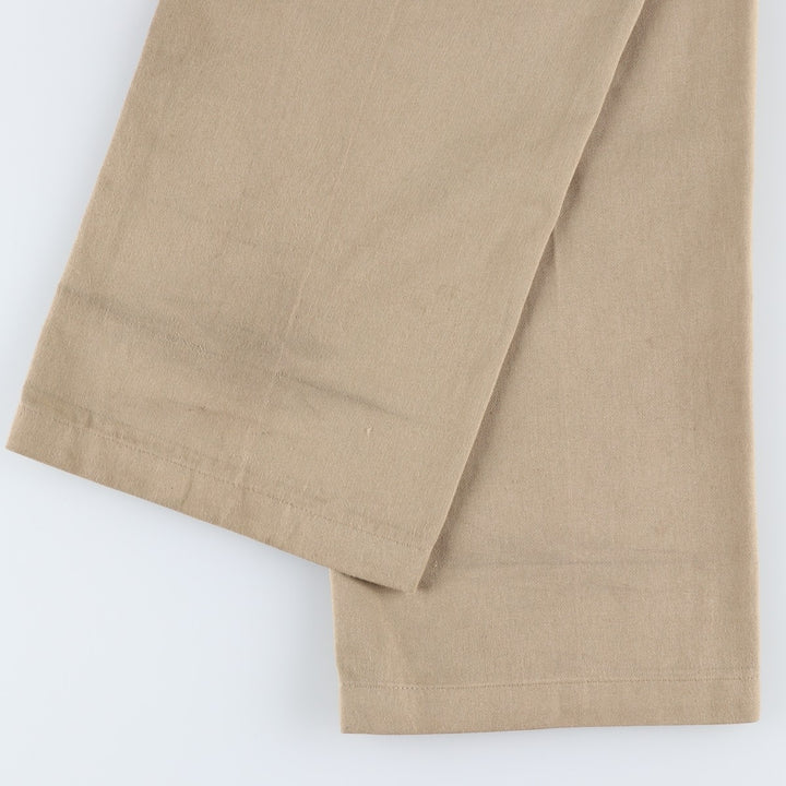 Dickies Double Knee Work Pants Men's W30 equivalent polyester Beige type Vintage Second Hand