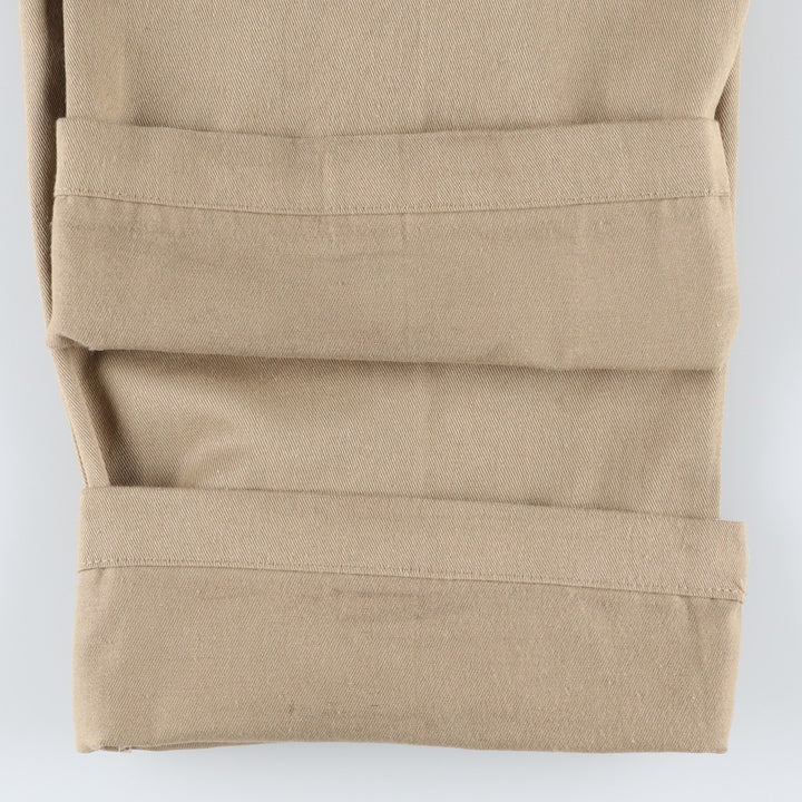 Dickies Double Knee Work Pants Men's W30 equivalent polyester Beige type Vintage Second Hand