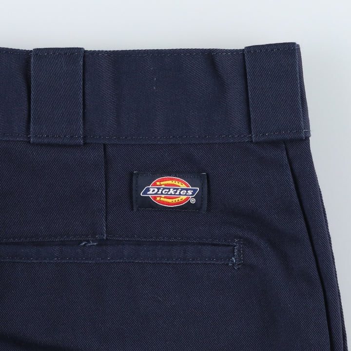 Dickies 874 Original Fit Work Pants, Men's, Size W34 polyester navy blue type Vintage Second Hand