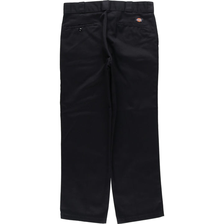 Dickies 874 Original Fit Work Pants, Men's, Size W33 polyester black type Vintage Second Hand