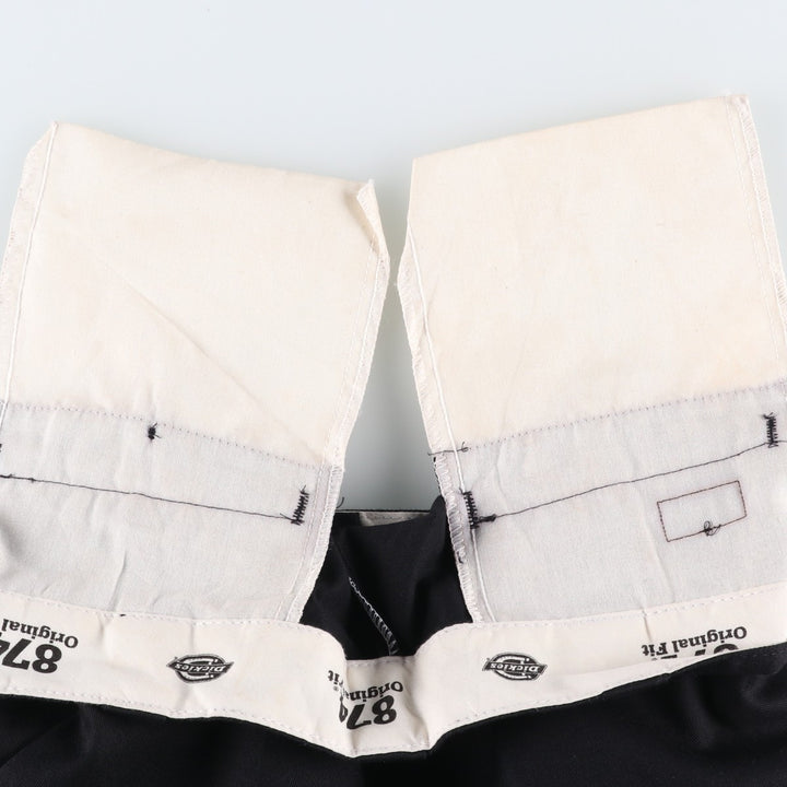 Dickies 874 Original Fit Work Pants, Men's, Size W33 polyester black type Vintage Second Hand