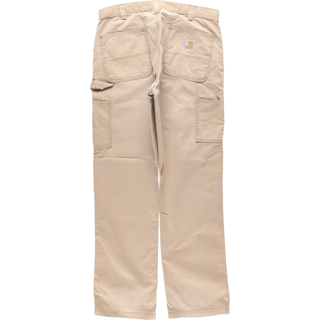 Carhartt Relaxed Fit Painter Pants, Men's, W34 equivalent cotton Beige type Vintage Second Hand