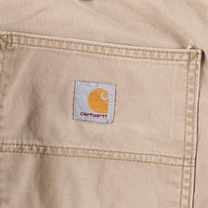 Carhartt Relaxed Fit Painter Pants, Men's, W34 equivalent cotton Beige type Vintage Second Hand