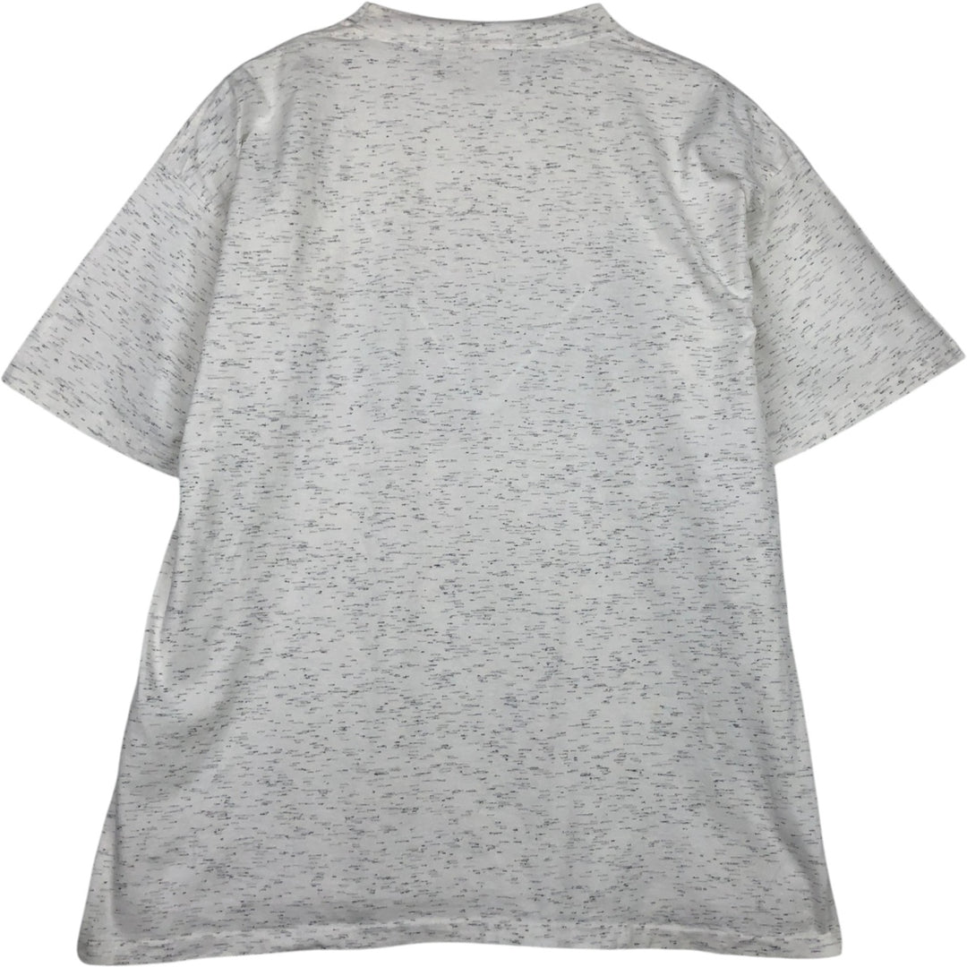 90'S Prairie Mountain American Sportwear Printed T-Shirt, Made in USA, Men's XXL equivalent, Vintage cotton gray type Vintage Second Hand
